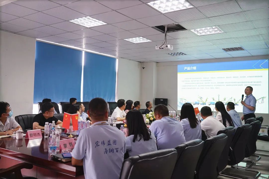 李光明書記調(diào)研藍(lán)海智裝，推動(dòng)黨建與業(yè)務(wù)融合發(fā)展(圖2)